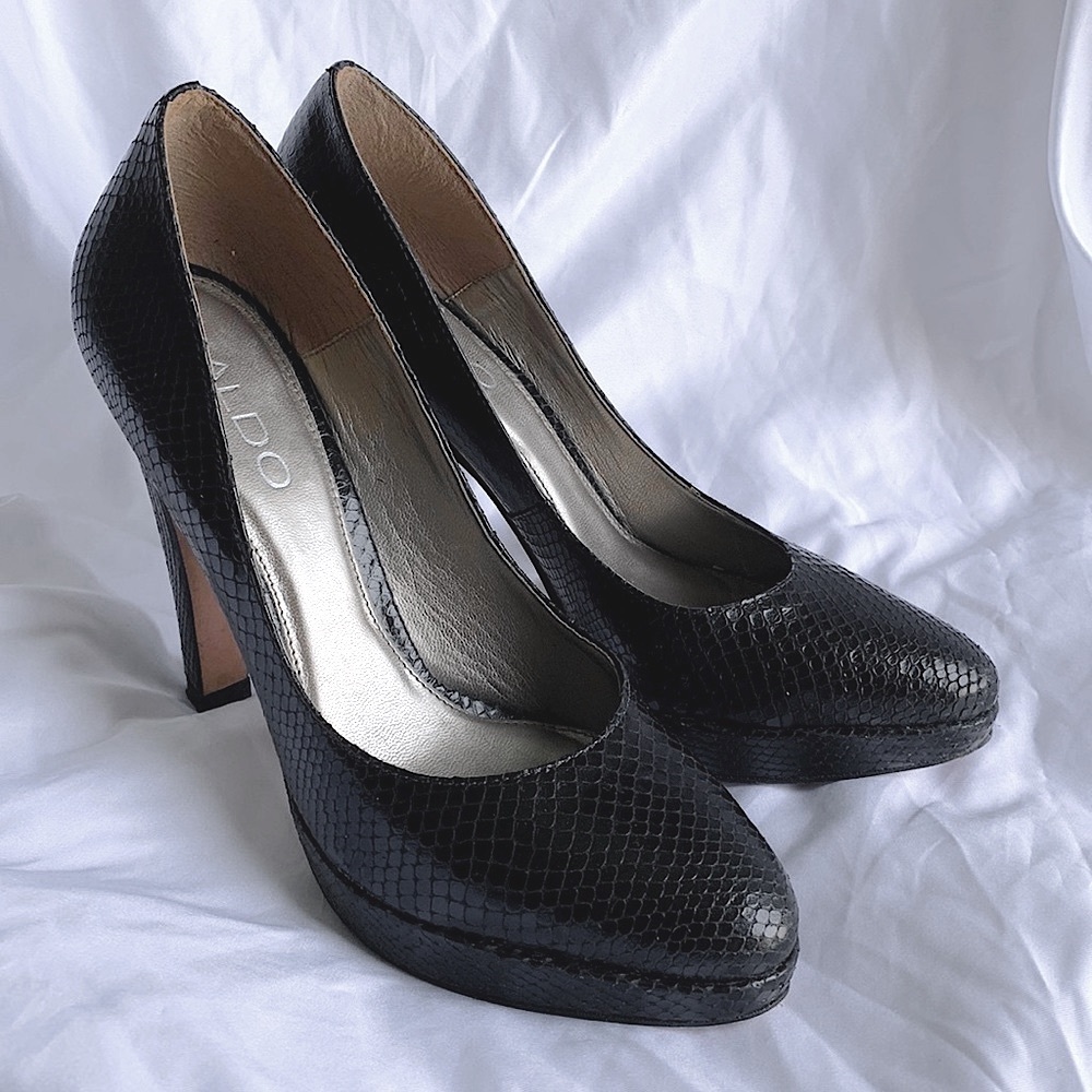 ALDO Snakeskin Heels